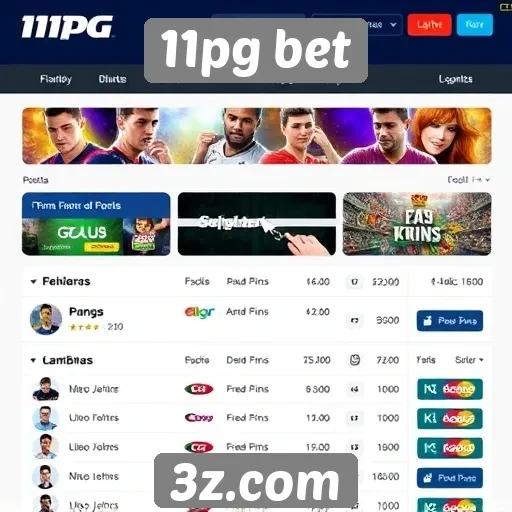 Apostas e Jogos Disponíveis na 11pg bet
