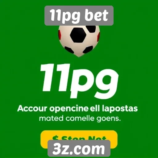 Bônus e promoções do site 11pg bet