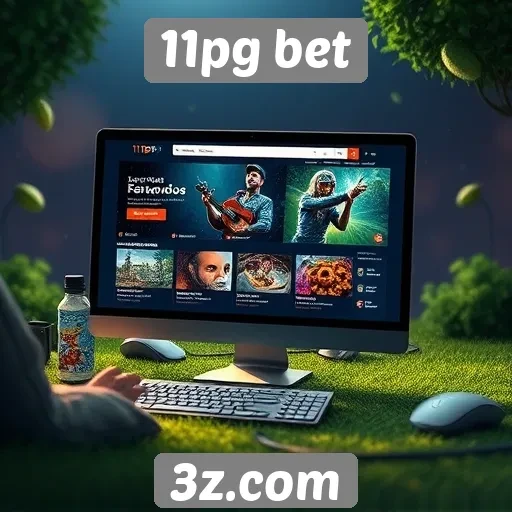 Explorando a interface do site 11pg bet